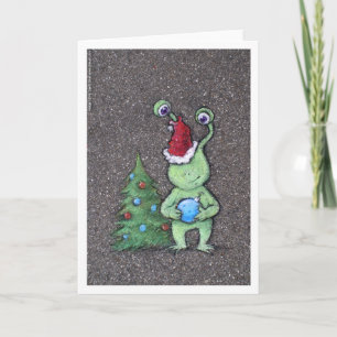 Cartes Pour Fêtes Annuelles sluggo de père Noël
