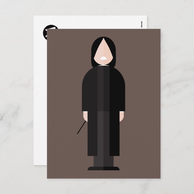 Cartes Pour Fêtes Annuelles Slytherus – Dark Academia Postcard (Devant / Derrière)