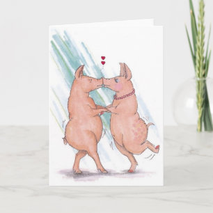 Cartes Pour Fêtes Annuelles Snout à Snout