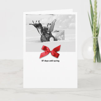 Cartes Pour Fêtes Annuelles Snow Plow Christmas
