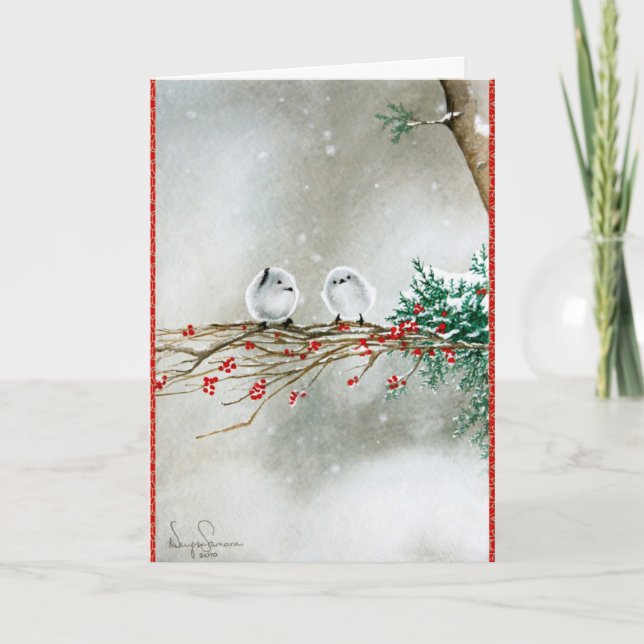 Cartes Pour Fêtes Annuelles Snowbirds par Devyn Samara (Devant)
