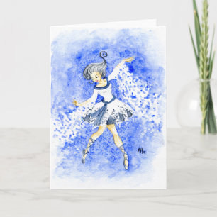 Cartes Pour Fêtes Annuelles Snowdancer