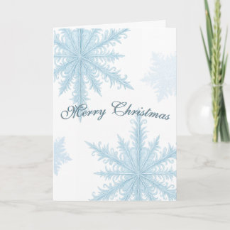 Cartes Pour Fêtes Annuelles Snowflake Christmas Card