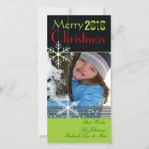 Cartes Pour Fêtes Annuelles Snowflakes