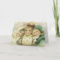Soeurs de Noël Vintage, Enfants Victoriens