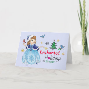 Cartes Pour Fêtes Annuelles Sofia le premier   Vacances enchantées