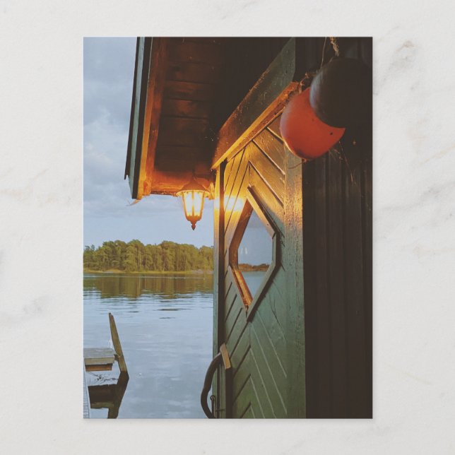 Cartes Pour Fêtes Annuelles Soirée au sauna (Devant)