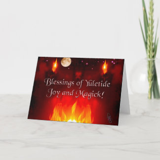 Cartes Pour Fêtes Annuelles Soirée solstice