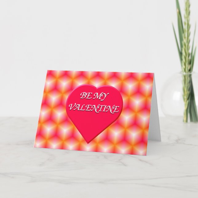Cartes Pour Fêtes Annuelles Sois ma Saint Valentin (Devant)
