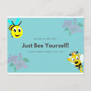 Cartes Pour Fêtes Annuelles Sois toi-même - Abeilles