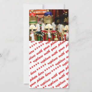 Cartes Pour Fêtes Annuelles Soldats de Noël des Noisettes