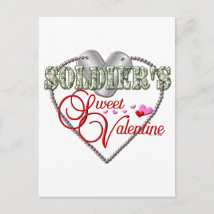 Cartes Pour Fêtes Annuelles Soldats Doux Valentin