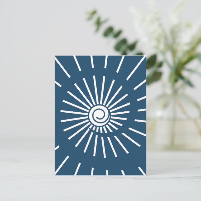 Cartes Pour Fêtes Annuelles Soleil 8 (Debout devant)