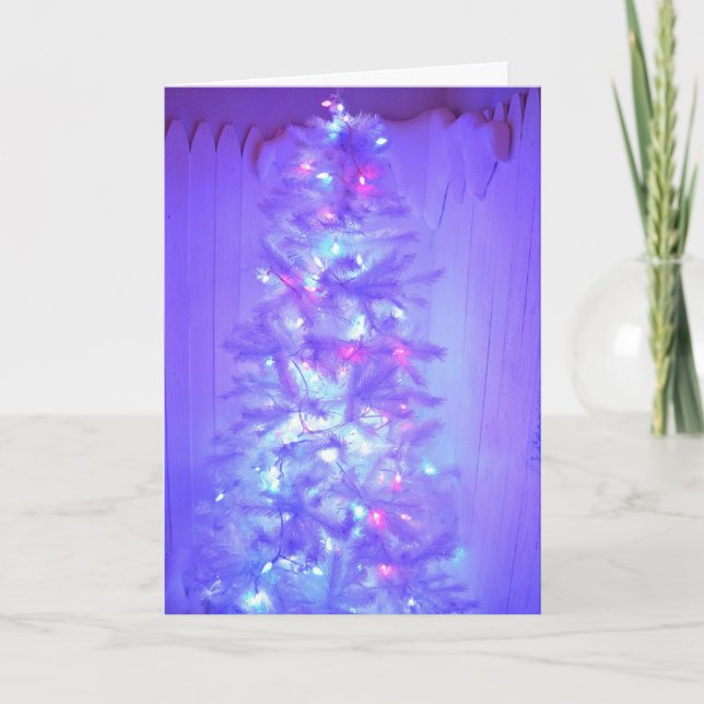 Cartes Pour Fêtes Annuelles Solstice d'hiver (Devant)