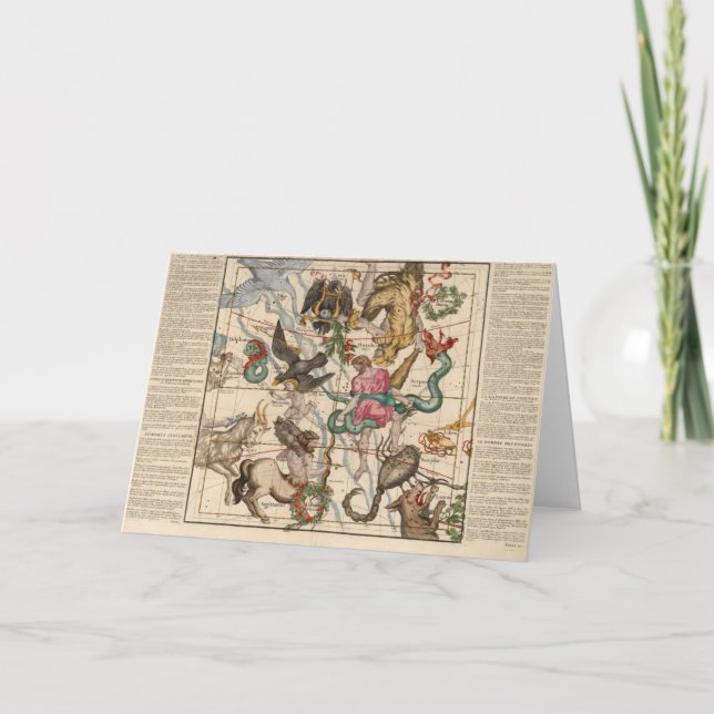 Cartes Pour Fêtes Annuelles Solstice d'hiver (Devant)