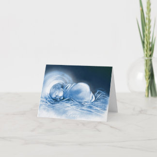 Cartes Pour Fêtes Annuelles Sommeil dans la paix merveilleuse