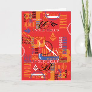 Cartes Pour Fêtes Annuelles Sonnerie de jingle masonique