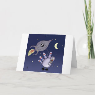 Cartes Pour Fêtes Annuelles Sortez de ce monde Salutation d'action de grâces