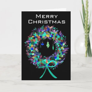 CARTES POUR FÊTES ANNUELLES SOUHAITEZ EN PERSONNE-À-TRAVERS LES MILES À NOËL