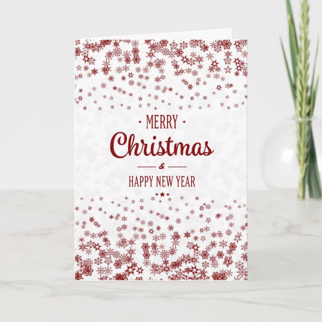 Cartes Pour Fêtes Annuelles Souhaitez Joyeux Noël Décoratif (Devant)