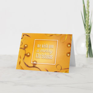 Cartes Pour Fêtes Annuelles Souhaitez Joyeux Noël Décoratif