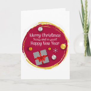 Cartes Pour Fêtes Annuelles Souhaitez Joyeux Noël Décoratif