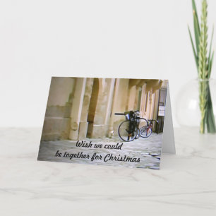 CARTES POUR FÊTES ANNUELLES SOUHAITEZ QUE NOUS PUISSIONS ÊTRE ENSEMBLE POUR NO