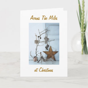 CARTES POUR FÊTES ANNUELLES SOUHAITEZ-VOUS À CHRISTMAS EN PERSONNE-À-TRAVERS D