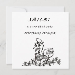 CARTES POUR FÊTES ANNUELLES SOURIRE QUI GARDE