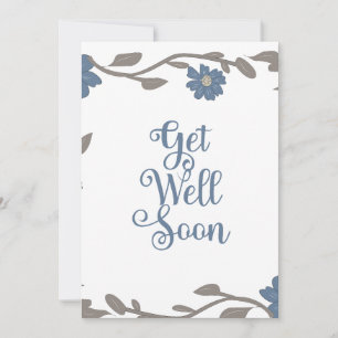 Cartes Pour Fêtes Annuelles Soyez bien bientôt salutations