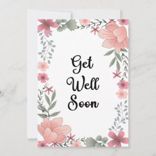 Cartes Pour Fêtes Annuelles Soyez bien bientôt salutations