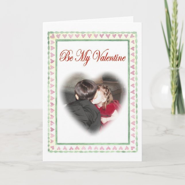 Cartes Pour Fêtes Annuelles Soyez mon Valentine (Devant)