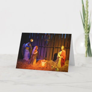 Cartes Pour Fêtes Annuelles Spectacle de Noël de la crèche à Washington DC