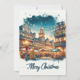 Cartes Pour Fêtes Annuelles Spectacle de Noël en Californie : Vacances Pittore