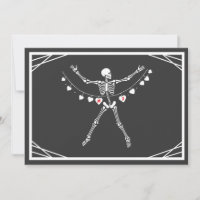 Squelette Goth personnalisé avec Coeurs