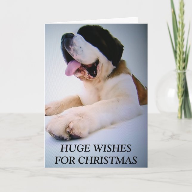 CARTES POUR FÊTES ANNUELLES ST. BERNARD À LA SECOURT=NOËL (Devant)
