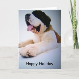 CARTES POUR FÊTES ANNUELLES ST. BERNARD À LA SECOURT=NOËL SOUHAITE