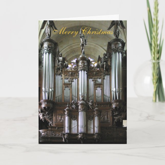 Cartes Pour Fêtes Annuelles St Etienne-du-Mont organ (Devant)