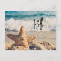 Starfish sur une plage de sable Photographie Bonjo