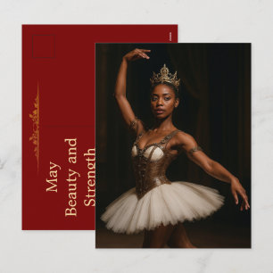 Cartes Pour Fêtes Annuelles Steampunk Royal Ballerina Imaginaire élégant