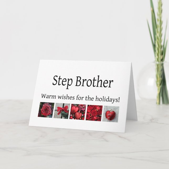 Cartes Pour Fêtes Annuelles Step Brother Merry (Devant)