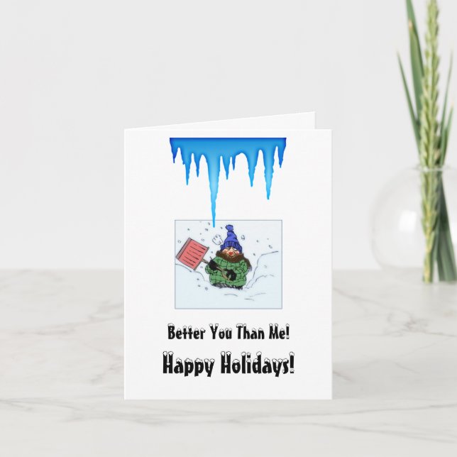 Cartes Pour Fêtes Annuelles Stick It Christmas Card (Devant)