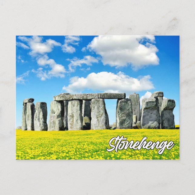 Cartes Pour Fêtes Annuelles Stonehenge, Wiltshire, Angleterre (Devant)