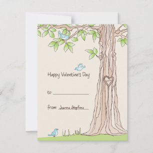 Cartes Pour Fêtes Annuelles Storybook Kids Valentine Card