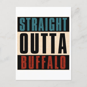 Cartes Pour Fêtes Annuelles Stright Outta Buffalo New York NY