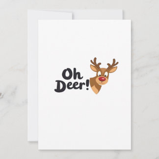 Cartes Pour Fêtes Annuelles Style Moderne Oh Cerf