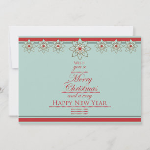 Cartes Pour Fêtes Annuelles Style Sud-Ouest Joyeux Noël Bonne année