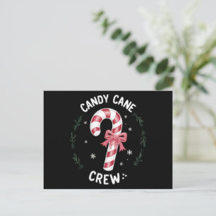 Cartes Pour Fêtes Annuelles Sucre de canne Crew Funny Noël bonbon Lover Noël