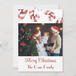 Cartes Pour Fêtes Annuelles Sucre de canne photo moderne Noël