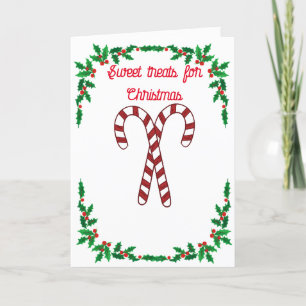 Cartes Pour Fêtes Annuelles Sucres de canne